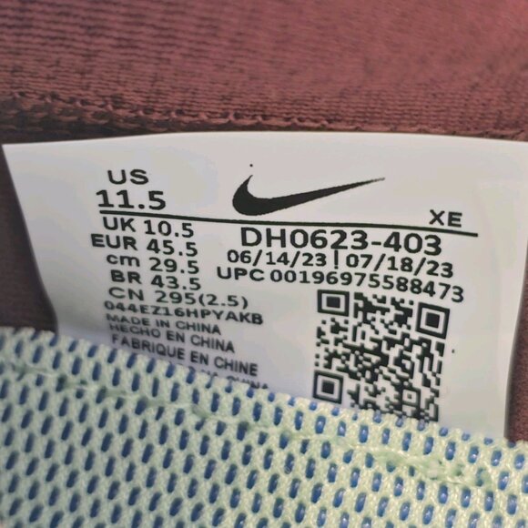 Nike ZoomX Zegama Trail Running Shoes Thunder Blue DH0623-403 - Men's Size 11.5 - Picture 8 of 14